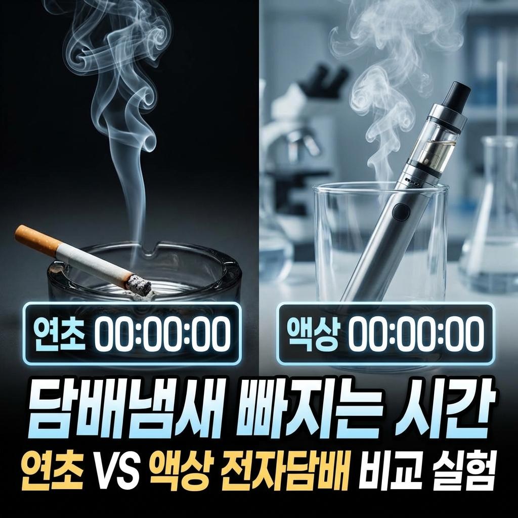 담배냄새 빠지는 시간