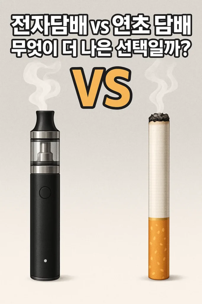 전자담배vs연초담배