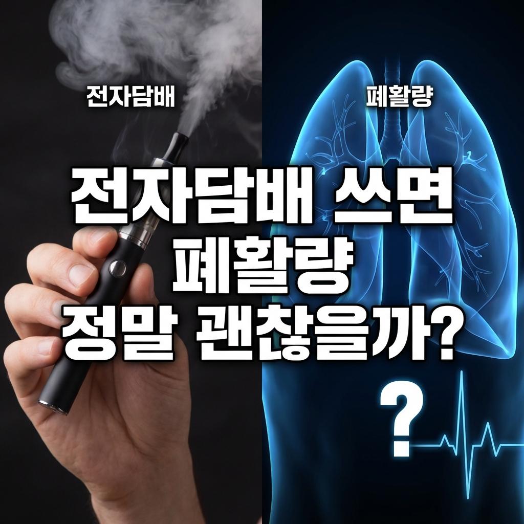 전자담배 폐활량