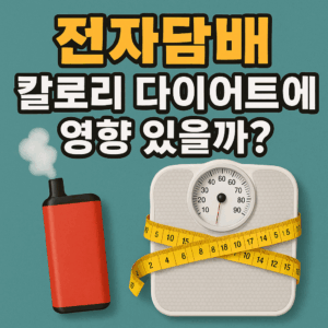 전자담배 칼로리 다이어트