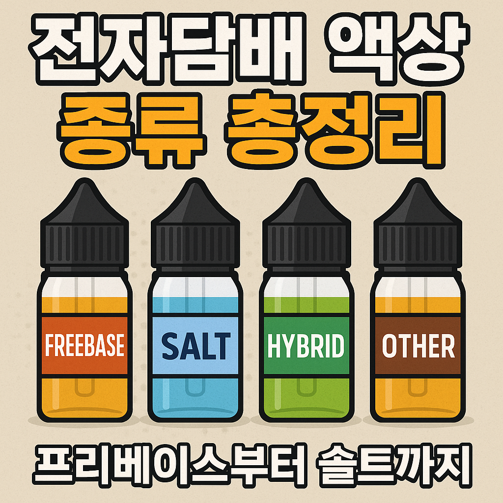 전자담배 액상 종류