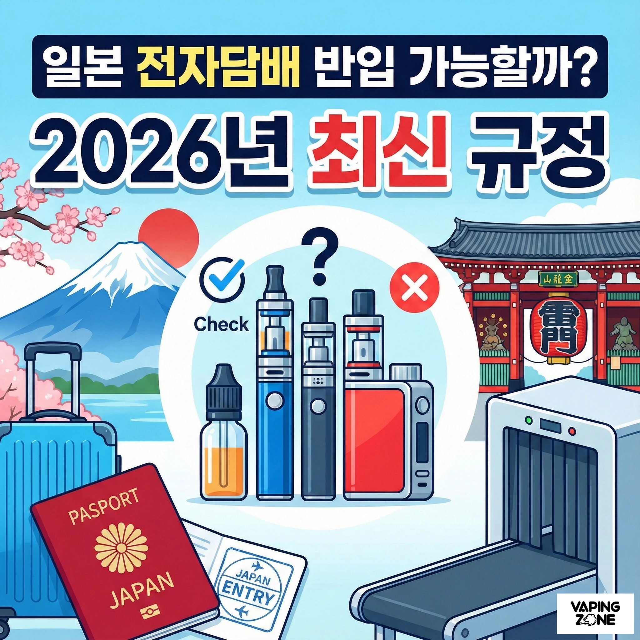 일본 전자담배 반입