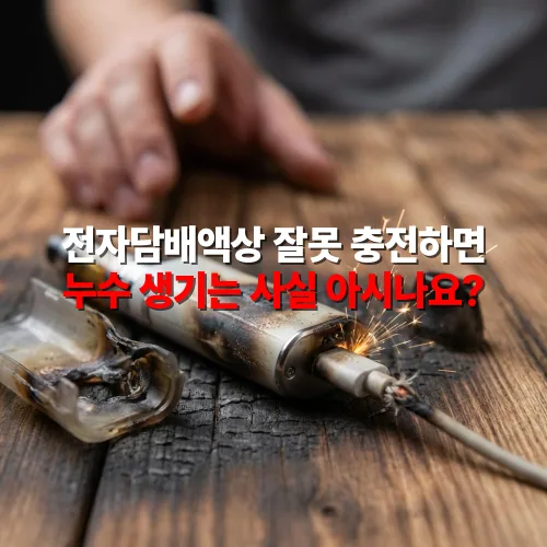 전자담배액상 누수