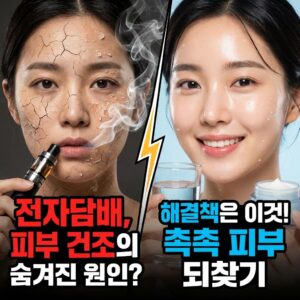 전자담배 피부건조 원인과 해결방법