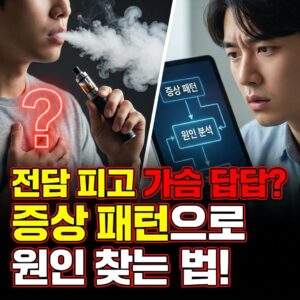 전담 피고 가슴 답답한 이유 증상 패턴으로 원인 찾는 법